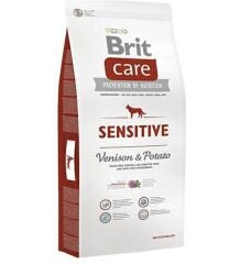 Brit Care Sensitive Tahılsız Geyik Etli Hipoalerjenik Yetişkin Köpek Maması 12 KG