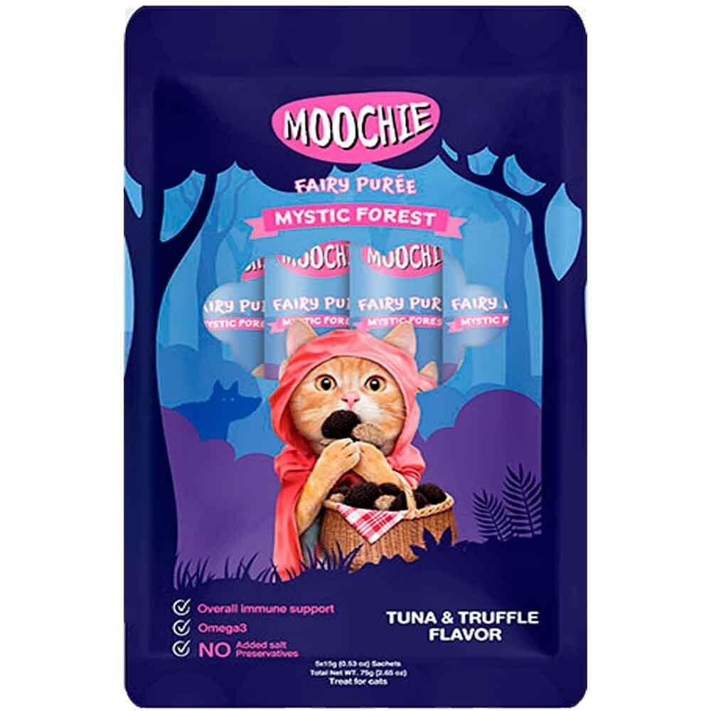 Moochie Sıvı Kedi Ödülü Ton-Mantar 5x15 Gr