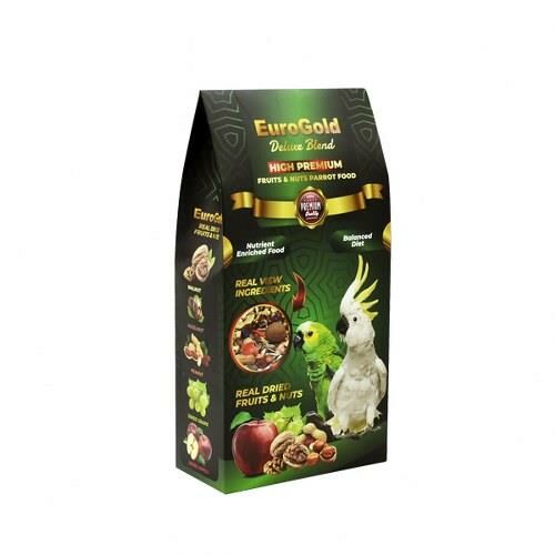 EuroGold Deluxe Papağan Fruits&Nuts 650 Gr