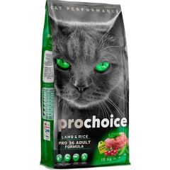 Pro Choice Pro 36 Lamb&rice Kuzu Etli Yetişkin Kedi Maması 2 kg