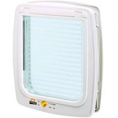 Ferplast Swing 15 4 Yollu Plastik Köpek Kapısı Beyaz