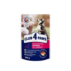 Club4Paws Tavuklu Pouch Yavru Köpek Jöle 100 Gr