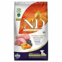 N&D Balkabaklı Kuzulu Tahılsız Yavru Küçük Irk Köpek Maması 7 Kg