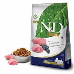 N&D Kuzulu Yaban Mersinli Tahılsız Küçük Irk Köpek Maması 2,5 Kg