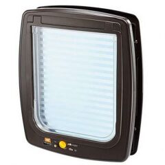 Ferplast Swing 15 4 Yollu Plastik Köpek Kapısı Kahverengi