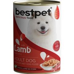 Bestpet Kuzulu Gravy Yetişkin Köpek Konservesi 400 gr