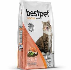 Bestpet Sterilised Somonlu Kısırlaştırılmış Yetişkin Kedi Maması 1 KG