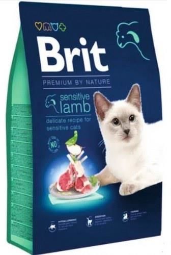 Brit Premium Hypoallergenic Sensitive Kuzu Etli Yetişkin Kedi Maması 8 Kg