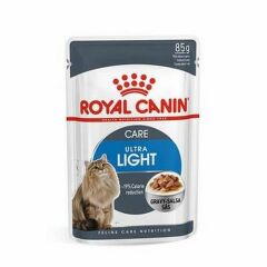 Royal Canin Ultra Light Düşük Kalori Gravy Kedi Konserve 12X85 Gr