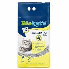 Biokats Bianco Extra Bentonit Kedi Kumu 10 Lt