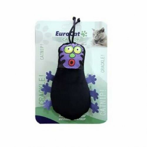 EuroCat Kedi Oyuncağı Siyah Tırtıl