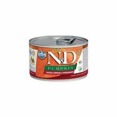 N&D Pumpkin Tavuk Balkabağı Narlı Köpek Konservesi 140 Gr