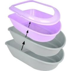 PET PRETTY CNR ELEKLİ KEDİ TUVALETİ 40x56x21 cm
