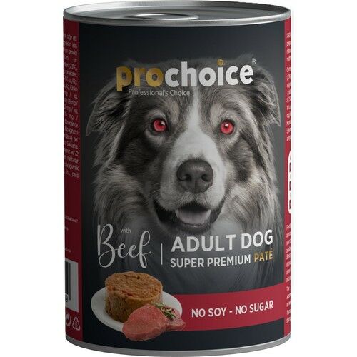 Pro Choice Prochoice Sığır Etli Yetişkin Köpek Konsevesi 400 gr