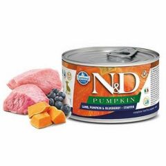 N&D Pumpkin Kuzu Yaban Mersini Starter Köpek Konservesi 140 Gr