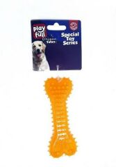 Playfull Kemik Şeklinde Köpek Oyuncağı 10,5x4,5 Cm