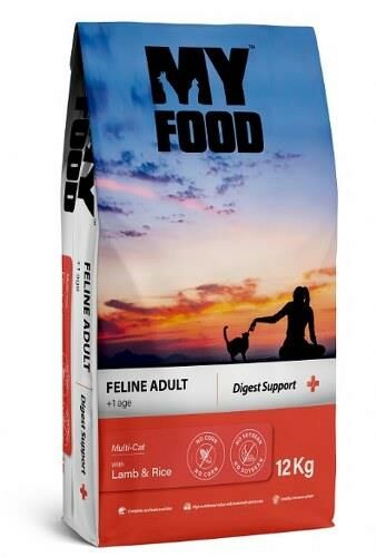 My Food Kuzulu&Pirinçli Yetişkin Kedi Maması Digest Support 12 Kg