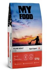 My Food Kuzulu&Pirinçli Yetişkin Kedi Maması Digest Support 12 Kg
