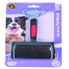 CATDOGLİFE KEDİ ve KÖPEKLER İÇİN TELLİ FIRÇA (M)