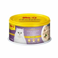 Me-O Delite Ton Balık ve Tavuklu Tahılsız Jelly Konserve Yetişkin Kedi Maması 80 G