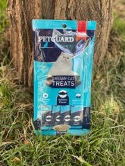PETGUARD KEDİ  SIVI ÖDÜL BALIK AROMALI 4 LÜ PAKET 4x15 GR
