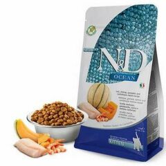 N&D Ocean Morina Karides Balkabağı Kavun Yavru Kedi Maması 5 Kg