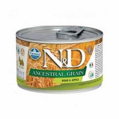 N&D Low Grain Yaban Domuzu Elma Yetişkin Köpek Konservesi 140 Gr