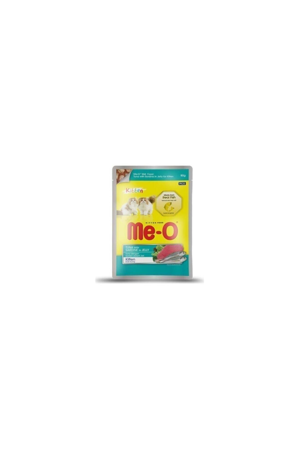 Me-o Ton Balıklı Ve Sardalyalı Jöleli Yavru Kedi Konservesi 80 gr