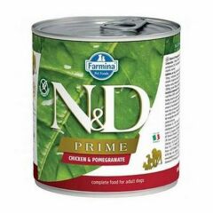 N&D Prime Tavuklu Narlı Yetişkin Köpek Konservesi 6x285 Gr