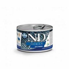 N&D Ocean Morina Balığı Balkabağı Yetişkin Köpek Konserve 140 Gr