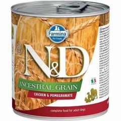 N&D Low Grain Tavuklu Narlı Yetişkin Köpek Konserversi 285 Gr