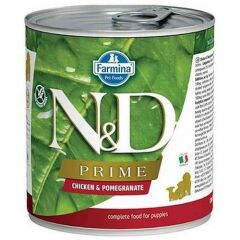 N&D Prime Puppy Tavuklu Narlı Yavru Köpek Konservesi 6x285 Gr