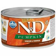 N&D Pumpkin Geyik Balkabağı Yetişkin Köpek Konservesi 6x140 Gr