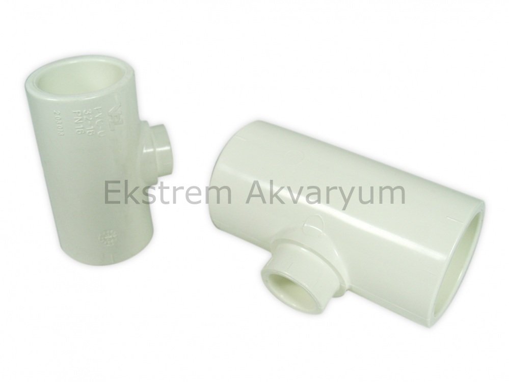 Royal Exclusiv - PVC T-Piece 32/32/16 mm White