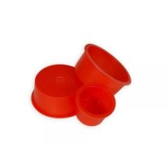 Royal Exclusiv - PVC Cover Cap 25 mm Red