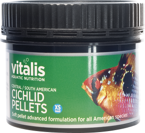 Vitalis - Central/South American Cichlid Pellets 300 gr Extra Small 1 mm