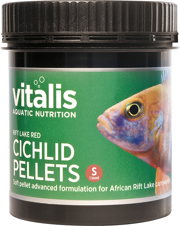 Vitalis - Rift Lake Cichlid Pellets Red 120 gr Small 1.5 mm