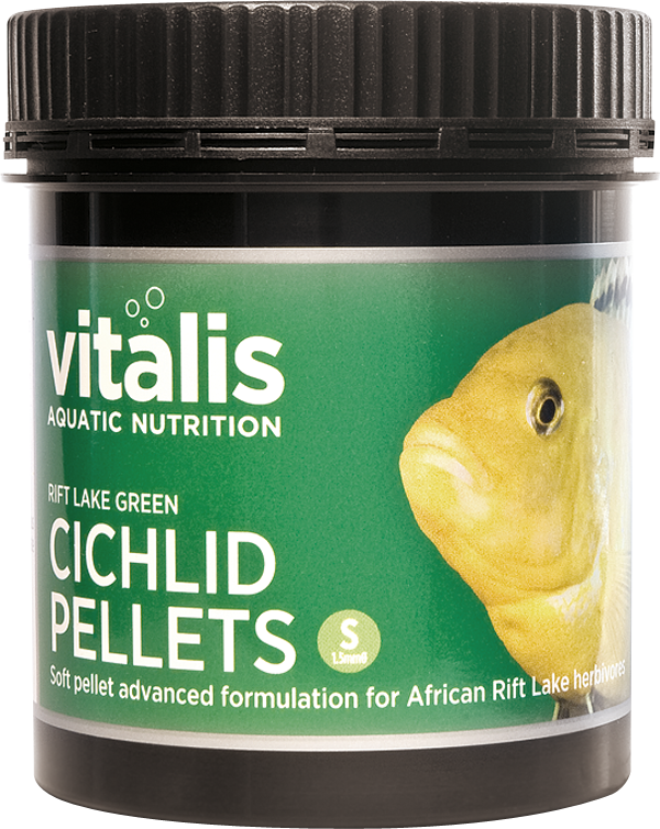 Vitalis - Rift Lake Cichlid Pellets Green 300 gr Small 1.5 mm