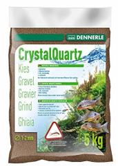 Dennerle - Crystal Quartz Gravel Light Brown 5 kg
