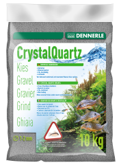 Dennerle - Crystal Quartz Gravel Slate Grey 10 kg