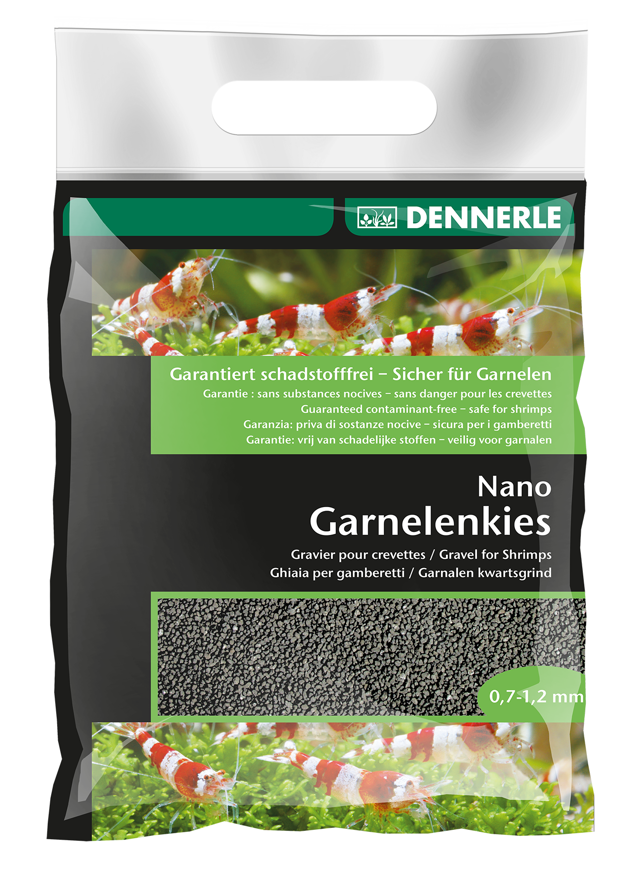 Dennerle - Nano Shrimp Gravel Sulawesi Black 2 kg