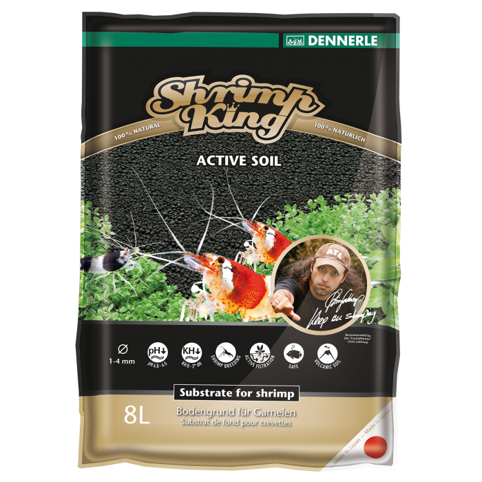 Dennerle - ShrimpKing Active Soil 8 l