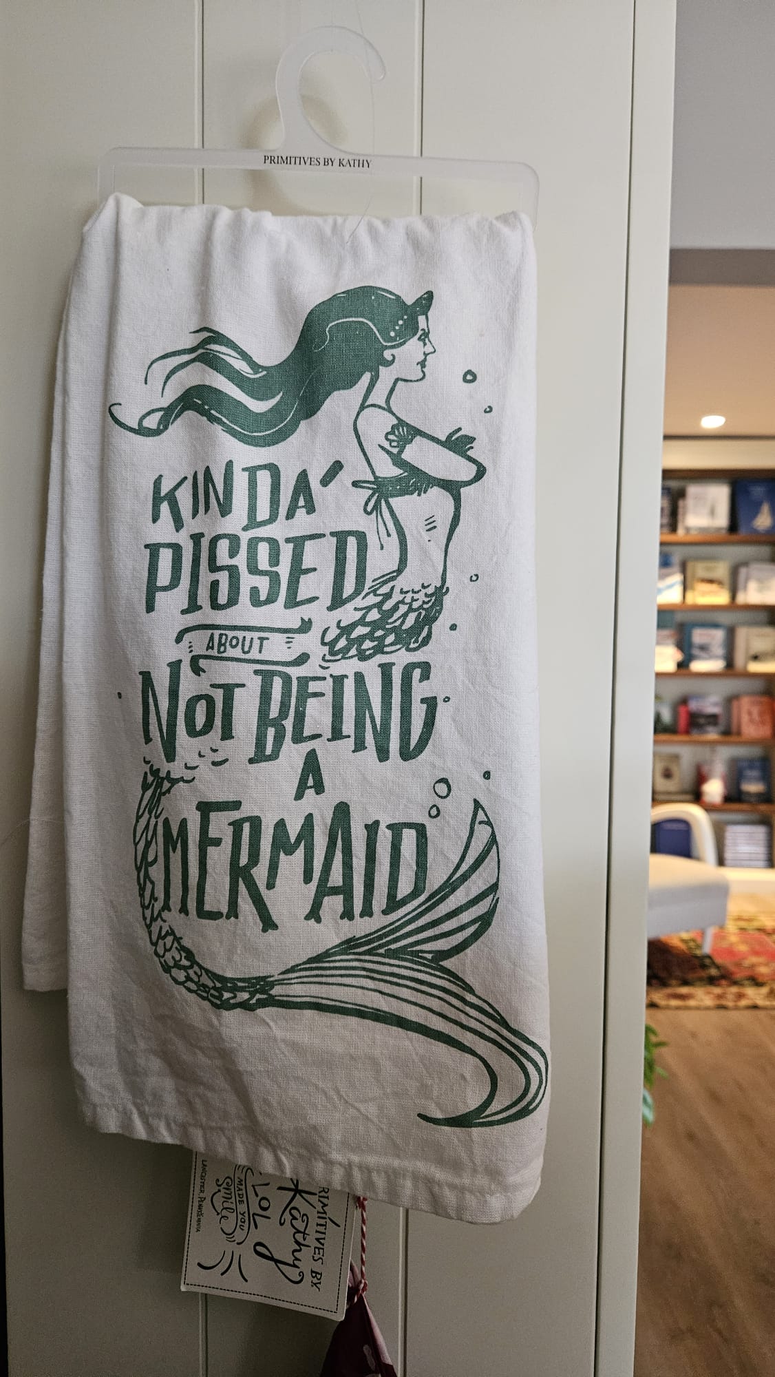 Baskılı Kurulama Bezi (KINDA' PISSED ABOUT NOT BEING A MERMAID)