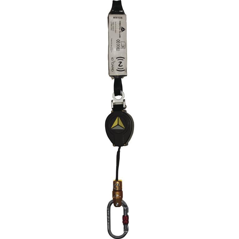 FIXBLOC AN105 AN105_ KAYIŞLI OTOMATİK GERİ TOPLAMALI DÜŞME ÖNLEYİCİ + 1 AM002 + 1 AC002 - 1,9M