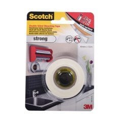 3M Scotch Güçlü Çift Taraflı Köpük Bant 19mm x 1,5m