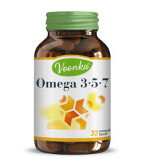 Voonka Omega 3-5-7 32 Kapsül Balık Yağı