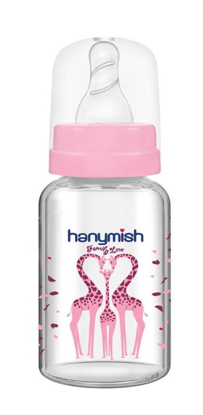 Hanymish Cam Biberon (Kız) 125 ML