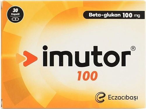 Eczacıbaşı İmutor Beta Glukon 30Kapsül 100mg