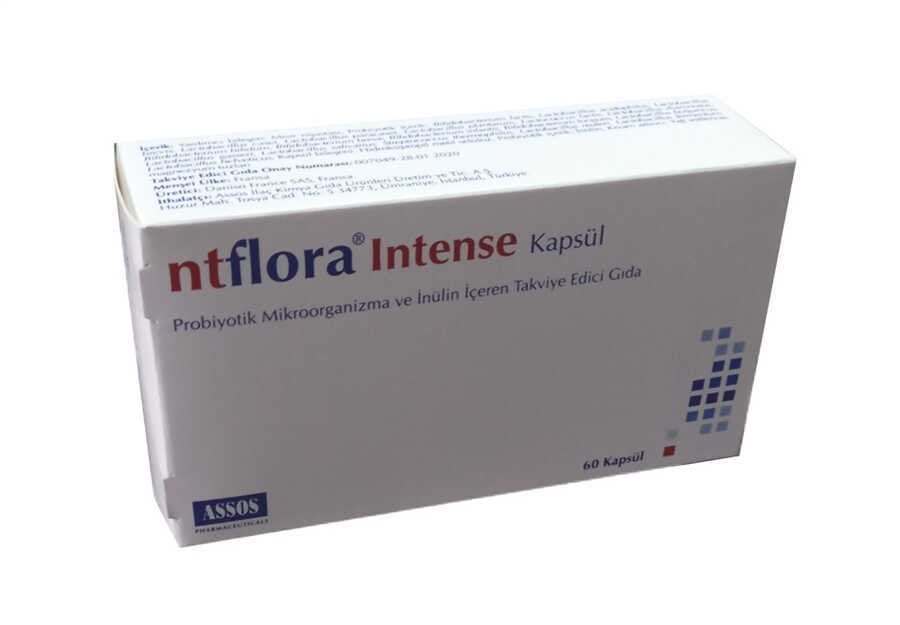 Assos İlaç NtFlora Intense 60 Kapsül