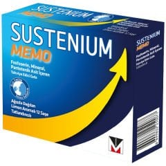 Sustenium Memo Limon Aromalı 12 Saşe